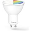 Hama - Lampadina RGBW WiFi a LED, attacco GU10, 5,5 W (equivalenti a 40 W), Dimmabile, controllo Vocale/App