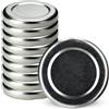 KADAX coperchi a Vite Twist-off Ø38 mm - coperchi di Ricambio in Metallo per Piccole Bottiglie e barattoli per spezie, Chiusura ermetica