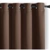 RESTILO Blackout Tenda 1 Pezzo Oscurante, Poliestere, Cioccolato, Ösen 140x270
