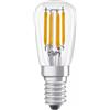 OSRAM - Lampadine speciali a LED per frigoriferi con attacco E14, risparmio energetico, luce bianca calda, ricambio da 25 W, opaca, per PARATHOM Special T26 25 2.8 W/6500 K E14