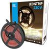 LED ATOMANT Rotolo 5m Striscia LED 220V 12W/m Bianco Freddo IP65 | 6500K, Tagliabile ogni 10cm