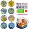 WYRGQIQN Diamond Painting per Adulti - Van Gogh & La Ragazza con l'Orecchino di Perla - Kit Fai Da Te Creativo per Adulti - Bricolage - Kit Completo Diamond Painting