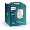 Philips Pillar Single Spot White 1X50w 230V