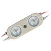 LED Line 5 moduli a 2 LED da 12 V DC, 2 W, luce bianca fredda, 190 lm, SMD 2835, IP65, impermeabile, angolo di diffusione di 170°, 62 x 21 mm, per illuminazione LED, fai da te, catena luminosa