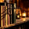 CHENBOOW Lampadario per Libreria,Lampada da Libreria per Biblioteca | Illuminazione Decorativa per Scaffale,Stile Lanterna Vintage,Mini Fermalibri Decorativo,per Scaffale Libri,Angolo Lettura