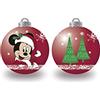 ARDITEX WD13422 Pack de 10 Bolas árbol de Navidad diámetro 6cm. de Disney-Mickey
