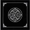 CREATCABIN Tovaglia D'Altare Carte dei Tarocchi Tovaglia per Stregoneria Tappetino Arazzo Tovaglia Spirituale Panno Velluto QuadratoMotivo A Stelle Decorazione Murale Carte per Divinazione 50x50cm