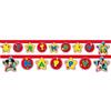 Disney Unique Party 71209 - Striscione Disney Mickey Mouse Happy Birthday 2,2 m