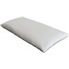 Giraffenland Grande cuscino di cirmolo 40x80cm - cotone spigato bianco, con fodera interiore supplementare bio - Cuscino ai trucioli di pino cembro - Guanciale