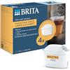BRITA Filtro acqua rubinetto MAXTRA PRO Limescale Expert - 4 pezzi | Filtri per acqua originali compatibile con caraffe filtranti BRITA, riduzione del calcare extra e ideale per bevande calde