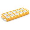 Tescoma Delicia 630877 Stampo per Raviolini Quadrati, Plastica, 10 Pezzi, 1 Pezzo, Giallo