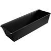 Zenker Black Metallic Stampo per plumcake, Nero, 25 cm | Cottura senza attacco, formato torta dolce salata, acciaio resistente, 25,5 x 11,5 x 7 cm, 1 stampo
