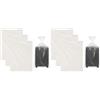 AABDTYYD Confezione da 6 Sacchetti Plastica Trasparenti Extra Large, Riutilizzabili 90 * 120 cm, Per Grandi Giocattoli di Peluche, Bagagli, Valigie, Trapunte, Coperte