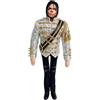 YueYue 𝑴𝒊𝒄𝒉𝒂𝒆𝒍 Peluche 𝑲𝒊𝒏𝒈 of Pop Music 𝑴𝑱 Peluche regalo di Halloween Natale，C04