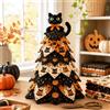 Generic Kit albero in tessuto trapuntato fai da te per Halloween (gatto nero)