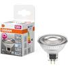 OSRAM Lamps Riflettore LED, Mr16, Gu5 3.8 W, Trasparente, Bianco Freddo, 4000 Kelvin