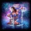 ABEUTY Diamond Painting 5D - Kit per diamond painting fai da te, motivo: zodiaco, acquario, pittura con diamanti (acquario)