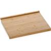 kela Taglierecon bordi rialzati 48 x 38 x 1,8 cm KIANA, tagliere in bambù grande, utilizzabile su entrambi i lati, tagliere in legno, base da forno