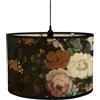Keuyeo Paralume in bambù in Stile Cinese Paralume Pieghevole in bambù Paralume con Decorazioni Vintage Paralumi per Lampade Parete per Decorazione Domestica