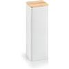 Tescoma 900841 Barattolo in latta per alimenti coperchio in bamboo 10x10x28,5 cm
