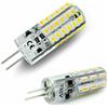 Generic YSJX Lighting, Confezione da 2, Lampadina LED a Mais Mini G4 2W/3W SMD3014 AC220V Lampada in Cristallo di Silicone Faretto Lampadari Lampade Lampadine per la casa(Cold White,3W 48LEDs)