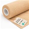 Amazinggirl Mussola di Cotone al Metro Tessuto Mussolina Leggero per Cucito | Stoffa morbida per Cucire Copertina Runner Tavolo Abito Estivo Bimbi Accessori Oeko Tex 1 M x 160 cm Beige