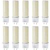 TPMAFF Lampadine LED G12, Lampadina G12 Bi-Pin Base Corn, 10 Watt 1500LM, 15 Watt 2200LM, 20 Watt 3000LM, 3000K 4000K 6000K AC Non dimmerabile 85V~265V (Confezione da 10)