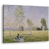Artenor Quadro Monet Claude Estate, 30 x 23 cm - Made in Italy, Quadri Moderni Soggiorno, Camera da Letto, Cucina, Poster da Parete, Decorazioni Casa, Stampe Quadro su Tela Grandi Dimensioni