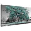 murando - Quadro Moderno per Soggiorno, Albero, 150x60 cm | Chiodi Inclusi, 1 Pezzo, Pannelli Decorativi per Pareti, Decorazione da Parete, Resistenti Allo Sbiadimento