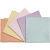 Discover Lifestyle & Fashion Fabrics Bundle da 5 Fat Quarter di tessuto designer in percalle di cotone 100% tinta unita, pacchi di tessuto per trapuntatura, patchwork, lavori artigianali, cucito | 19 x 20 (50cm x 52cm) (Pretty Pastels)