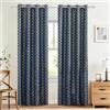 Ystyle Tende Per Interni In Velluto 2 Pezzi, 140x300cm, Tende Oscuranti Termiche Isolanti, Anti-Rumore, con Anelli, Tenda Moderna per Camera da Letto e Soggiorno, Navy