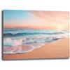 Printerland Quadri Moderni PAESAGGIO MARE SABBIA SOLE Quadro moderno da Parete XXL grande Stampa su tela Canvas Decorazione Murale muro Soggiorno Arredo Camera da letto Cucina (7, 30x40 cm, Canvas intelaiato)
