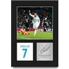 HWC Trading Cristiano Ronaldo Regali Stampati Autografo Firmato Foto Per Gli Appassionati Di Calcio E Sostenitori - A4 Ritratto