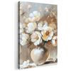 MuchoWow© Quadro Su Tela Grandi Dimensioni Quadri Moderni Soggiorno Stampa | 20x30 cm - Di Foto Decorazione Camera Letto Da Parete Con Cornice Dipinti Vaso - Fiori - Arte - Oro
