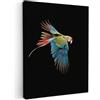 MuchoWow© Quadro Su Tela Grandi Dimensioni Quadri Moderni Soggiorno Stampa | 30x40 cm - Di Foto Decorazione Camera Letto Da Parete Con Cornice Dipinti Ara - Elegante - Ali - Vivace