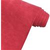 XHT Morbido tessuto in ecopelle rosso 30 x 135 cm impermeabile in pelle sintetica PU per borse portachiavi artigianato fai da te