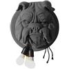 KaKille Risjc Bulldog lampada da parete animale creativo Luce a muro Testa Vintage Wall Washer alta qualità Loft Bar riparo della parete di Lanterna letto Soggiorno Sala da pranzo Cucina Luce Ø41cm, E27 × 3