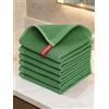 Generic Strofinacci da cucina in 100% cotone a nido d'ape, confezione da 6 strofinacci ultra morbidi assorbenti, ad asciugatura rapida, 15,2 x 15,2 cm, stracci per asciugare piatti e uso quotidiano in cucina