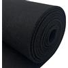 aufodara Rotolo di feltro di poliestere 30 cm x 250 cm x 3 mm per fai da te, borsa portaoggetti, sottofondo in feltro, patchwork, cucito, artigianato, decorazione (nero)