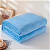 Generic Grande coperta in flanella di microfibra morbida, calda, leggera e confortevole per letto e divano, per tutte le stagioni, regalo decorativo per adulti, 100 x 150 cm
