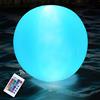 Bseical Lampada Sfera Giardino Solare Gonfiabile Ø 40cm, Solare da Giardino per Esterni, Sfere Luminose da Giardino Solare, Luci per Piscina LED Fuori Terra & Interrata Galleggianti Colorate Luminoso Piscina