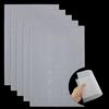 JRSHIRLEYLTD 5 Pezzi fogli di tela a punto croce, rete canvas per borse, rete per borse uncinetto, 30 x 20 cm, bianco, per artigianato, fai da te, punto croce, ricamo