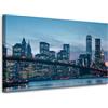 GP TONER Quadro su tela Architettura New York 100X60 cm Stati Uniti