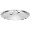 Baldassare Agnelli Pentole Agnelli Inox Coperchio con Ponticello, Argento, 28 cm