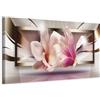 murando - Quadro Moderno per Soggiorno Grandi, Fiori Magnolia, 150x50 cm | Chiodi Inclusi, 1 Pezzo, Murale Arte, Stampe da Parete, Resistenti Allo Sbiadimento, Produzione Europea
