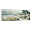 ARTTOR Moderno Quadro su Tela 140x50 cm Stampe da Parete Paesaggi Marino - 5922 | Casa Spiaggia Mare Quadro Decorativo Grande XXL 1 pezzo Soggiorno Camera da Letto Arte da Parete Decorazione da Parete ARTTOR