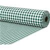 GAMUSI Tessuto al metro quadretto in cotone per cucito, patchwork, 1 m x larghezza 280 cm, colore verde