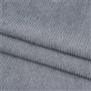 BENECREAT Tessuto in Velluto a Coste Grigio Scuro 100x155 cm per Progetti di Cucito Fai Da Te