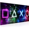 Runa Art Quadri Moderni Console Di Gioco 1 Pezzo L'immagine Tela Non Tessuta Soggiorno Corridoio Astratto Colorato 038812a