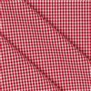 Mondo Tessuti - Tessuto Cotone a Quadretti in Diverse Misure PURO COTONE 100% TESSITO NON STAMPATO ALTEZZA 150CM - Al metro (Quadro Piccolo, Rosso)